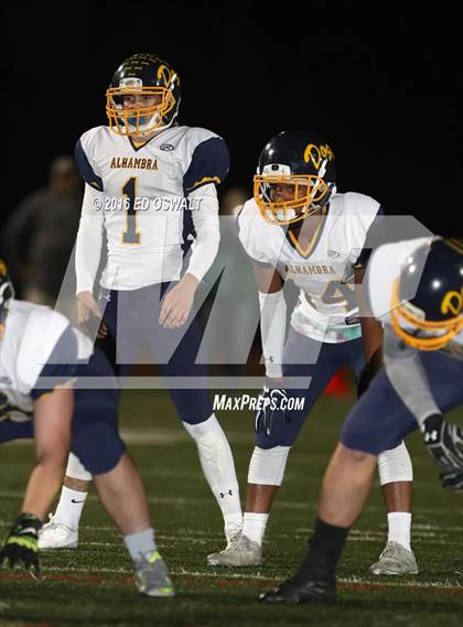 Thumbnail 1 in Miramonte vs. Alhambra (CIF NCS D3 First Round) photogallery.