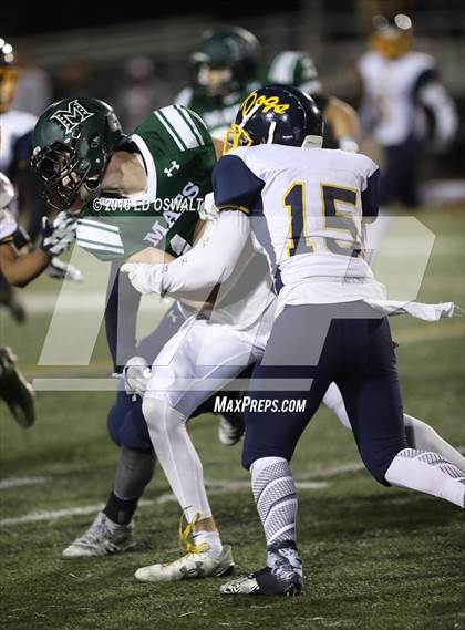 Thumbnail 1 in Miramonte vs. Alhambra (CIF NCS D3 First Round) photogallery.