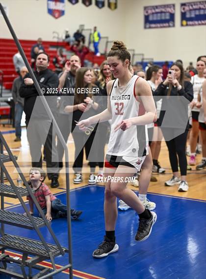 Thumbnail 2 in Muskego vs. Kenosha Bradford (WIAA Division 1 Quarterfinal) photogallery.