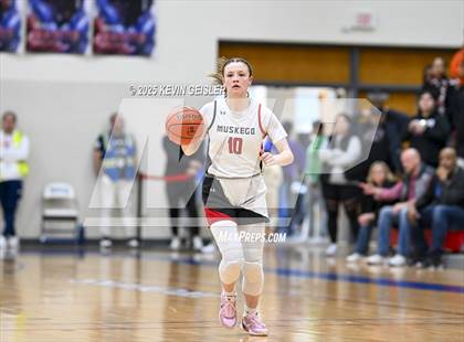 Thumbnail 3 in Muskego vs. Kenosha Bradford (WIAA Division 1 Quarterfinal) photogallery.