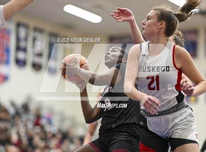 Thumbnail 1 in Muskego vs. Kenosha Bradford (WIAA Division 1 Quarterfinal) photogallery.