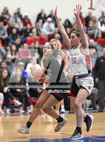 Thumbnail 3 in Muskego vs. Kenosha Bradford (WIAA Division 1 Quarterfinal) photogallery.