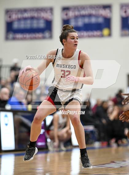 Thumbnail 3 in Muskego vs. Kenosha Bradford (WIAA Division 1 Quarterfinal) photogallery.
