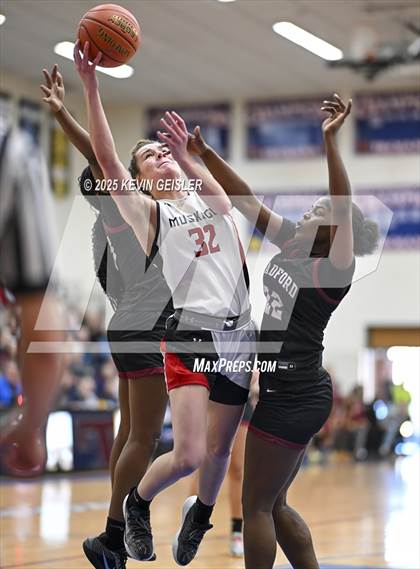 Thumbnail 2 in Muskego vs. Kenosha Bradford (WIAA Division 1 Quarterfinal) photogallery.