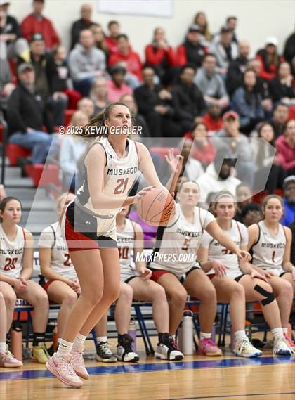 Thumbnail 1 in Muskego vs. Kenosha Bradford (WIAA Division 1 Quarterfinal) photogallery.