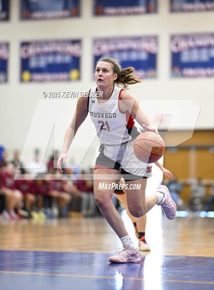 Thumbnail 3 in Muskego vs. Kenosha Bradford (WIAA Division 1 Quarterfinal) photogallery.