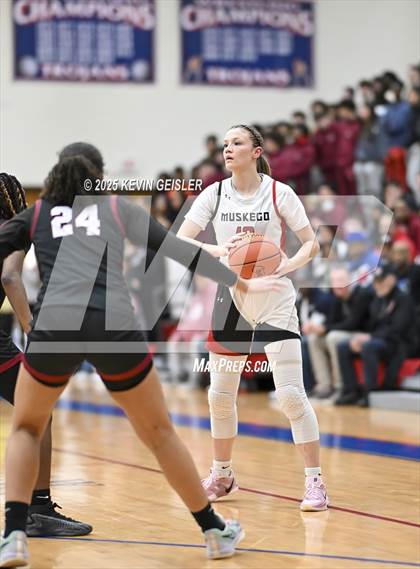 Thumbnail 3 in Muskego vs. Kenosha Bradford (WIAA Division 1 Quarterfinal) photogallery.