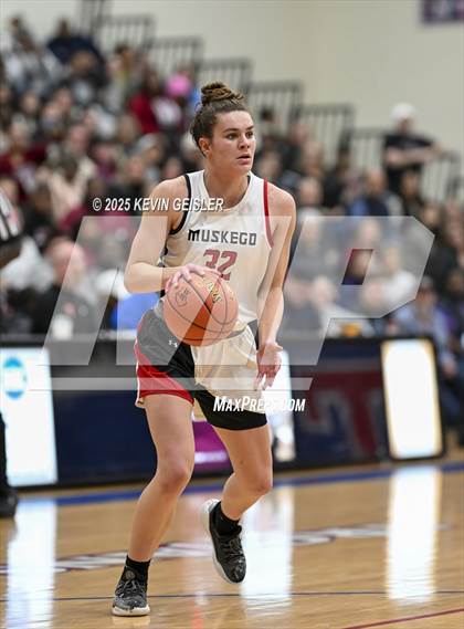 Thumbnail 3 in Muskego vs. Kenosha Bradford (WIAA Division 1 Quarterfinal) photogallery.