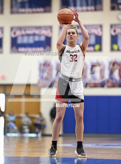 Thumbnail 1 in Muskego vs. Kenosha Bradford (WIAA Division 1 Quarterfinal) photogallery.