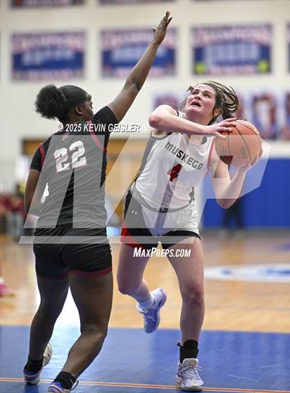 Thumbnail 2 in Muskego vs. Kenosha Bradford (WIAA Division 1 Quarterfinal) photogallery.