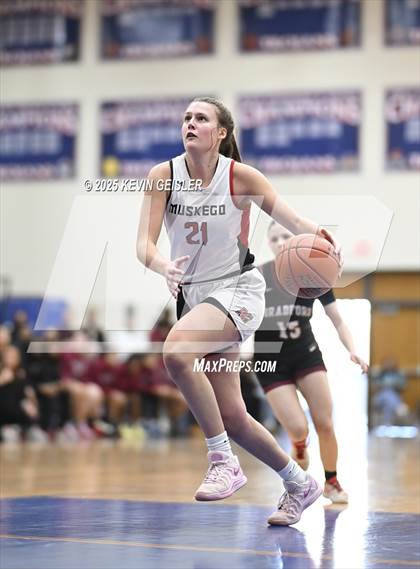 Thumbnail 1 in Muskego vs. Kenosha Bradford (WIAA Division 1 Quarterfinal) photogallery.