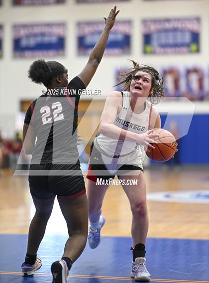 Thumbnail 1 in Muskego vs. Kenosha Bradford (WIAA Division 1 Quarterfinal) photogallery.