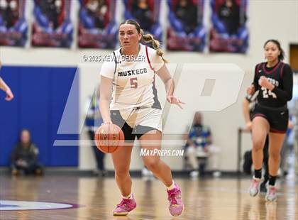 Thumbnail 3 in Muskego vs. Kenosha Bradford (WIAA Division 1 Quarterfinal) photogallery.