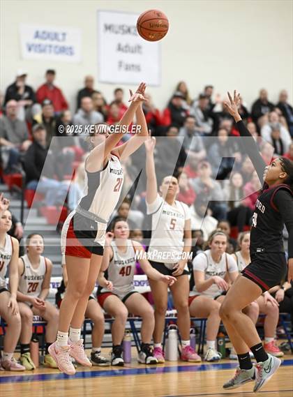 Thumbnail 2 in Muskego vs. Kenosha Bradford (WIAA Division 1 Quarterfinal) photogallery.