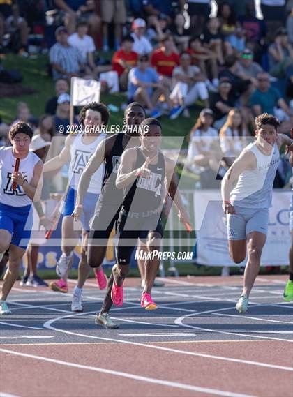 Thumbnail 3 in CIF State Finals (4 x 100 Meter Relay) photogallery.