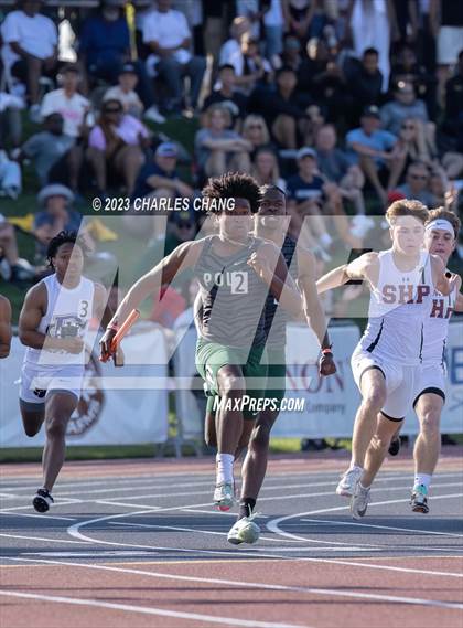Thumbnail 1 in CIF State Finals (4 x 100 Meter Relay) photogallery.
