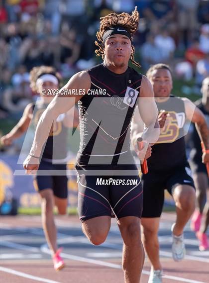 Thumbnail 2 in CIF State Finals (4 x 100 Meter Relay) photogallery.