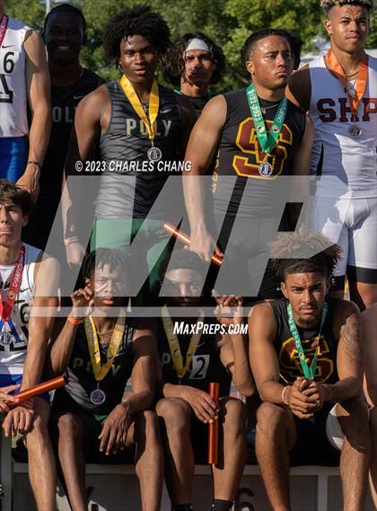 Thumbnail 2 in CIF State Finals (4 x 100 Meter Relay) photogallery.
