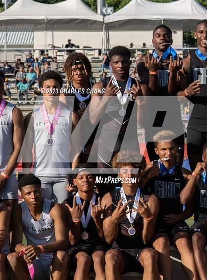 Thumbnail 3 in CIF State Finals (4 x 100 Meter Relay) photogallery.