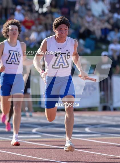 Thumbnail 3 in CIF State Finals (4 x 100 Meter Relay) photogallery.