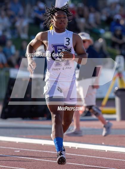 Thumbnail 2 in CIF State Finals (4 x 100 Meter Relay) photogallery.