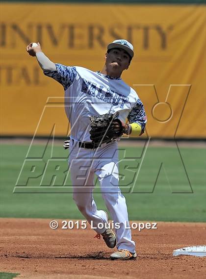 Thumbnail 2 in Redondo Union vs. Walnut (CIF SS D3 Final) photogallery.
