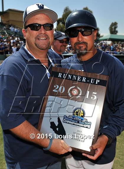 Thumbnail 3 in Redondo Union vs. Walnut (CIF SS D3 Final) photogallery.