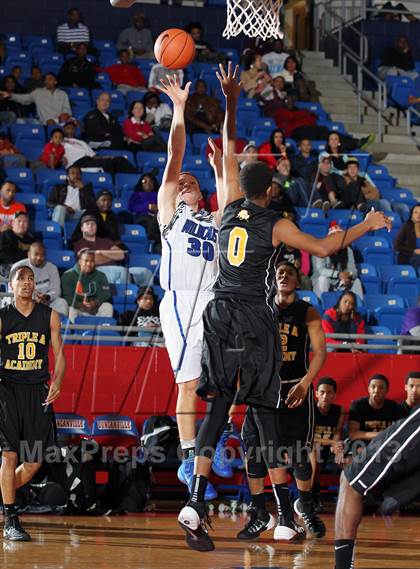 Thumbnail 3 in Triple A Academy vs. Hamilton (Thanksgiving Hoopfest) photogallery.