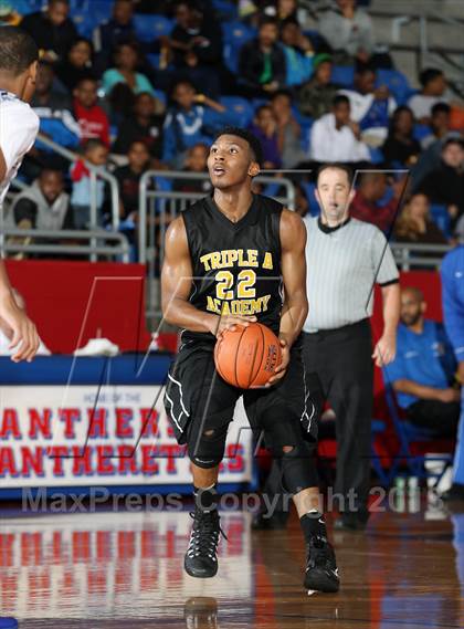 Thumbnail 2 in Triple A Academy vs. Hamilton (Thanksgiving Hoopfest) photogallery.