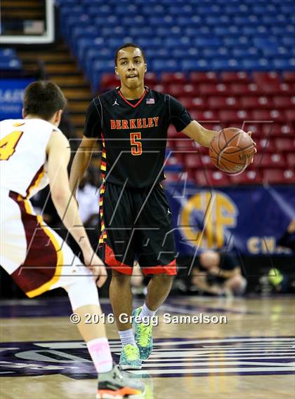 Thumbnail 2 in Menlo-Atherton vs Berkeley (CIF NorCal Regional D1 Final) photogallery.