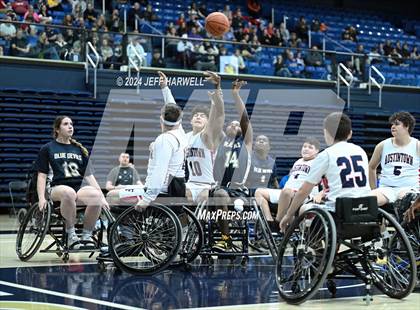 Thumbnail 2 in Tallmadge vs. Austintown-Fitch (Ohio Interscholastic Wheelchair Basketball Championship) photogallery.