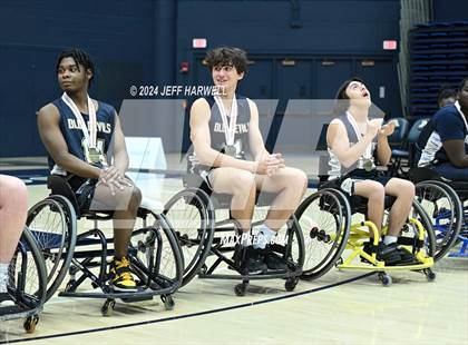 Thumbnail 3 in Tallmadge vs. Austintown-Fitch (Ohio Interscholastic Wheelchair Basketball Championship) photogallery.