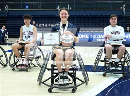 Thumbnail 3 in Tallmadge vs. Austintown-Fitch (Ohio Interscholastic Wheelchair Basketball Championship) photogallery.