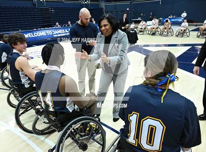 Thumbnail 3 in Tallmadge vs. Austintown-Fitch (Ohio Interscholastic Wheelchair Basketball Championship) photogallery.