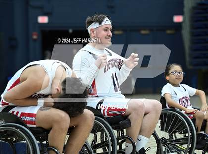 Thumbnail 2 in Tallmadge vs. Austintown-Fitch (Ohio Interscholastic Wheelchair Basketball Championship) photogallery.