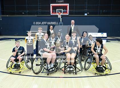 Thumbnail 1 in Tallmadge vs. Austintown-Fitch (Ohio Interscholastic Wheelchair Basketball Championship) photogallery.