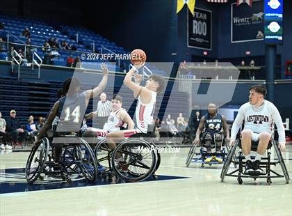 Thumbnail 2 in Tallmadge vs. Austintown-Fitch (Ohio Interscholastic Wheelchair Basketball Championship) photogallery.