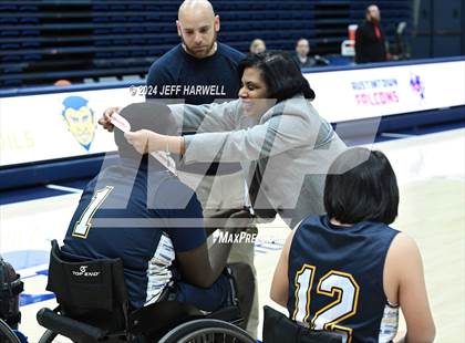 Thumbnail 2 in Tallmadge vs. Austintown-Fitch (Ohio Interscholastic Wheelchair Basketball Championship) photogallery.