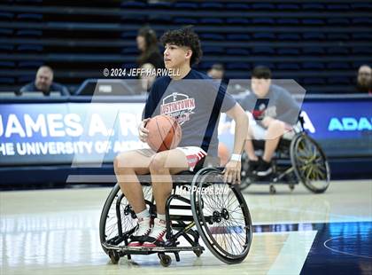 Thumbnail 2 in Tallmadge vs. Austintown-Fitch (Ohio Interscholastic Wheelchair Basketball Championship) photogallery.