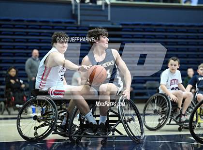 Thumbnail 2 in Tallmadge vs. Austintown-Fitch (Ohio Interscholastic Wheelchair Basketball Championship) photogallery.