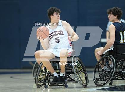 Thumbnail 1 in Tallmadge vs. Austintown-Fitch (Ohio Interscholastic Wheelchair Basketball Championship) photogallery.