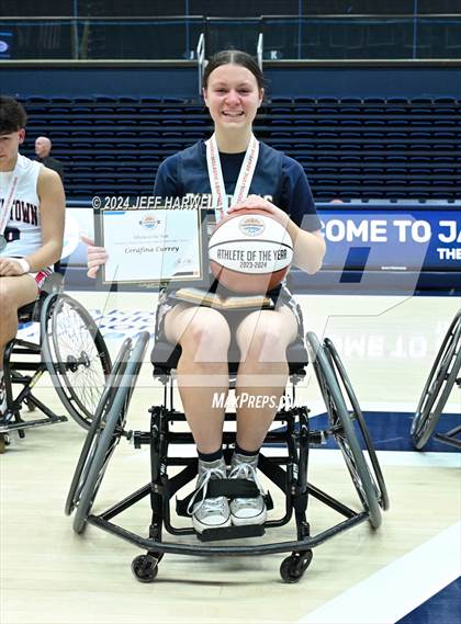 Thumbnail 2 in Tallmadge vs. Austintown-Fitch (Ohio Interscholastic Wheelchair Basketball Championship) photogallery.