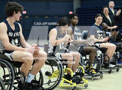 Thumbnail 2 in Tallmadge vs. Austintown-Fitch (Ohio Interscholastic Wheelchair Basketball Championship) photogallery.