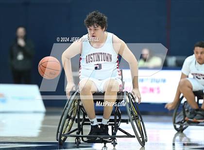 Thumbnail 2 in Tallmadge vs. Austintown-Fitch (Ohio Interscholastic Wheelchair Basketball Championship) photogallery.