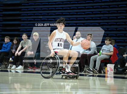Thumbnail 2 in Tallmadge vs. Austintown-Fitch (Ohio Interscholastic Wheelchair Basketball Championship) photogallery.