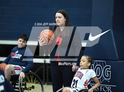 Thumbnail 2 in Tallmadge vs. Austintown-Fitch (Ohio Interscholastic Wheelchair Basketball Championship) photogallery.