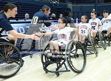 Thumbnail 1 in Tallmadge vs. Austintown-Fitch (Ohio Interscholastic Wheelchair Basketball Championship) photogallery.