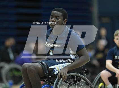 Thumbnail 1 in Tallmadge vs. Austintown-Fitch (Ohio Interscholastic Wheelchair Basketball Championship) photogallery.