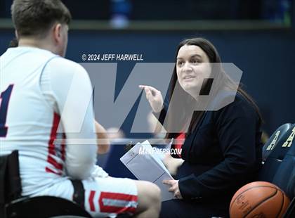 Thumbnail 2 in Tallmadge vs. Austintown-Fitch (Ohio Interscholastic Wheelchair Basketball Championship) photogallery.