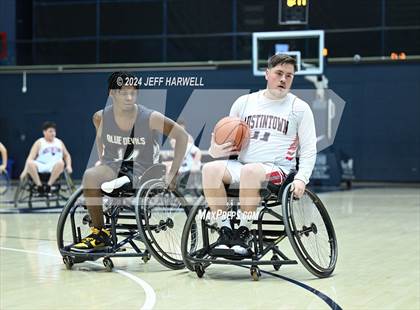 Thumbnail 2 in Tallmadge vs. Austintown-Fitch (Ohio Interscholastic Wheelchair Basketball Championship) photogallery.